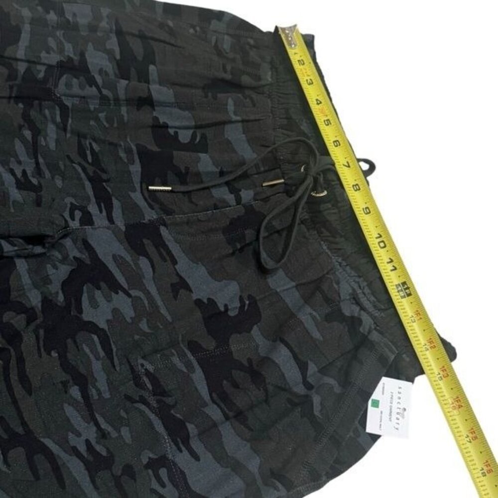 NEW Sanctuary Dark Green Camouflage Jogger Pajama Set Cozy‎ Holiday Present L - Picture 7 of 9